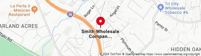 Map of smith wholesale johnson city tn